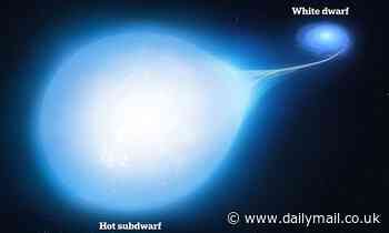 Space: Stars spiralling towards each other 1,500 light years away from Earth will create supernova