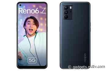 Oppo Reno 6Z Price, Specifications Leak Ahead of Launch; Teaser Pages Confirm Design