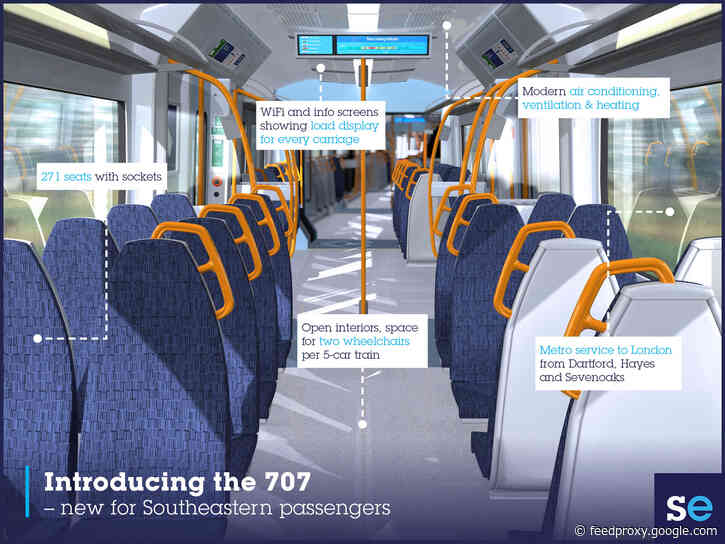 Refurbished ex-SWT trains appearing on Southeastern lines