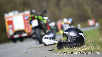 Marsberg: Motorradfahrer (23) bei Unfall auf der K65 schwer verletzt - SauerlandKurier