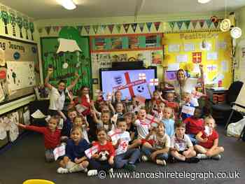 School children send messages of support to England's Euro 2020 team