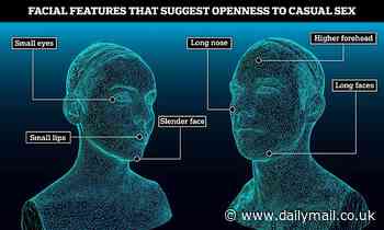 Men with longer features and larger eyes are perceived as more promiscuous, study finds