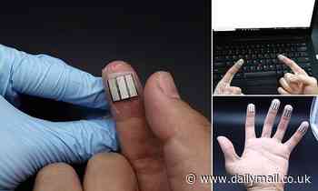 Plaster-like strip can generate power from your finger sweat