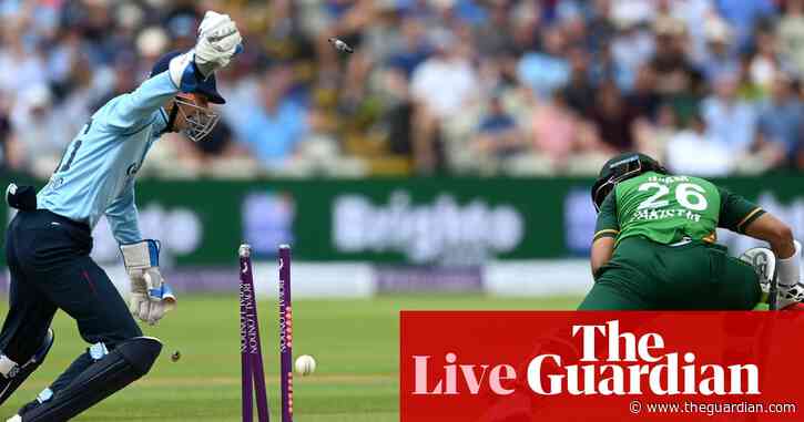 England chasing target of 332 to beat Pakistan in third ODI – live!
