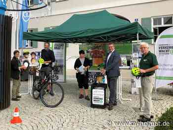 Kreisverkehrswacht wirbt für das freiwillige Tragen eines Fahrradhelmes - Aichach - myheimat.de
