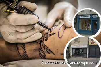 These are the highest rated tattoo shops in East Lancashire