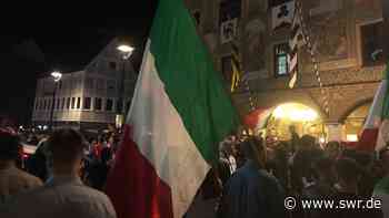 Fußballfans in Ulm feiern Italiens EM-Sieg - SWR