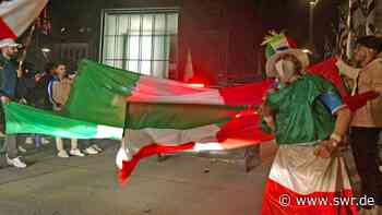 Italien-Fans in Ulm feiern den EM-Sieg - SWR