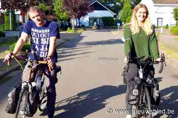 Twee vrienden fietsen naar Santiago voor Lia (4) die lijdt aan het zeldzame Kabuki-syndroom
