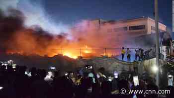 More than 90 people killed in fire at Iraqi hospital treating Covid-19 patients