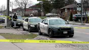 Hamilton police arrest man after mother and daughter nearly hit by car, targets of death threats