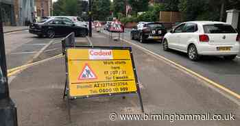 'Early' roadworks on main Sutton Coldfield road causing traffic jams slammed for 'suffocating town' - Birmingham Live