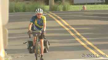64-year old leukemia survivor biking 3,500 miles for Be The Match