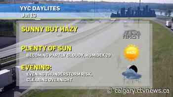 Calgary weather for Tuesday, July 13 - CTV Toronto