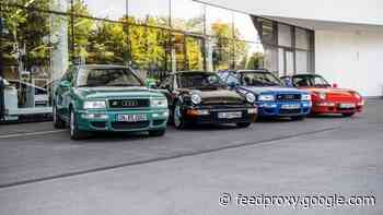 Original Audi RS2 Avant shown off on video by Porsche