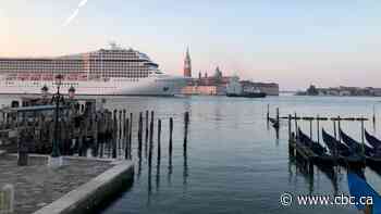 Italy to ban large cruise ships from Venice's waterways