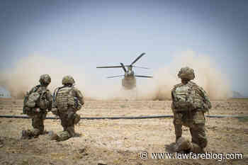 Lawfare Live: Benjamin Wittes and Scott Anderson on the Afghanistan Withdrawal - Lawfare