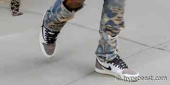 Travis Scott x Air Jordan 1 High "Reverse" Another Look - HYPEBEAST