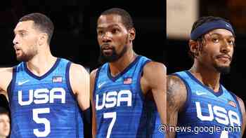 Kevin Durant, Bradley Beal & Zach LaVine All Drop DOUBLE-DIGITS In USA Victory! - NBA