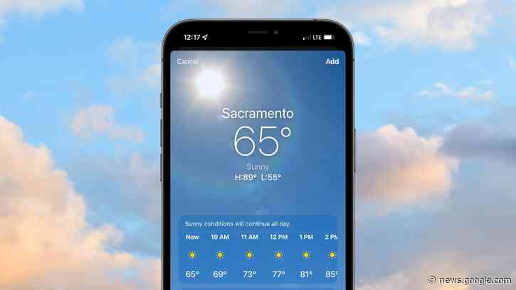 This may be why Apple's Weather app doesn't show 69-degree temperatures - AppleInsider