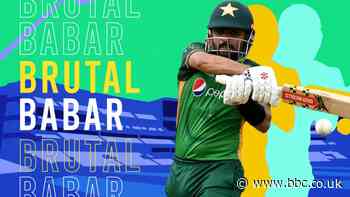 England v Pakistan: Watch the best shots of Babar Azam's 158 at Edgbaston