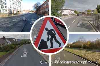 Blackburn: Roadworks on 4 main roads may cause traffic disruption