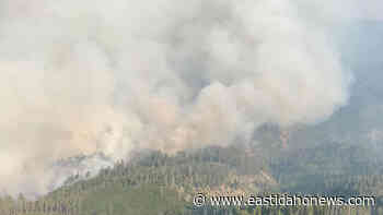 Forest fire burning west of Salmon continues to grow - East Idaho News