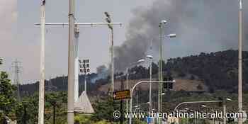 Fire in Thessaloniki's Seikh Sou Forest; Hotel Evacuated - The National Herald