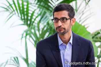 Google CEO Sundar Pichai Talks About The Last Time He Cried, His Space Dreams