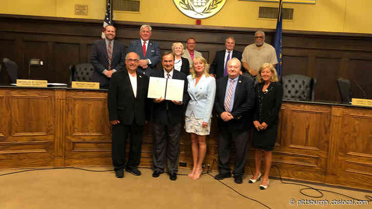 Allegheny County Council Commends Former KDKA Reporter Paul Martino
