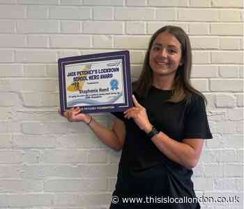Redbridge teacher wins Jack Petchey Foundation lockdown award