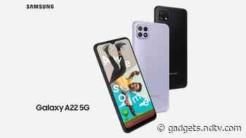 Samsung Galaxy A22 5G India Launch Tipped for August