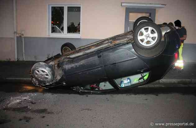 POL-SI: Parkversuch endet auf dem Fahrzeugdach -#polsiwi