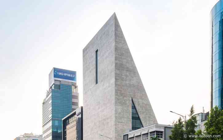 Images of Herzog & de Meuron's triangular art institute in Seoul revealed