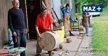 Schrott Kunst Workshop in Bad Belzig sinnlose Kunst und Therapie - Märkische Allgemeine Zeitung