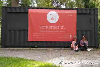 Merelbeke Flora heeft een nieuwe zomerbar: onder de luifels van een zeecontainer