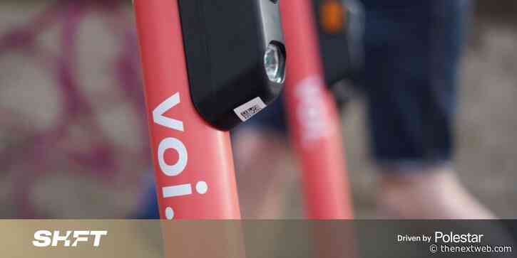 Voi research claims escooters can boost public transport use