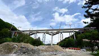 Rekord-Eisenbahnbrücke im Filstal für neue Strecke Stuttgart-Ulm ist fertig