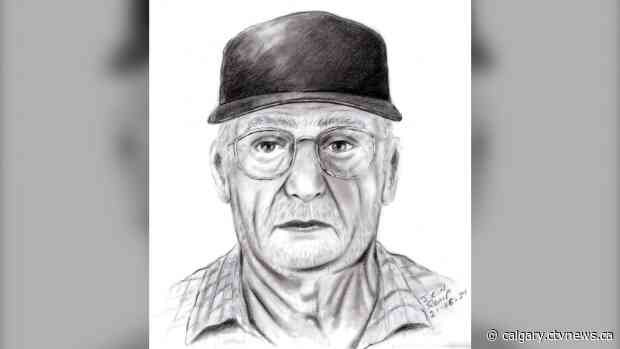 Didsbury Alta. RCMP releases sketch of man accused of exposing himself to teen girls