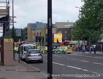 Brixton: Two in hospital after car hits pedestrian