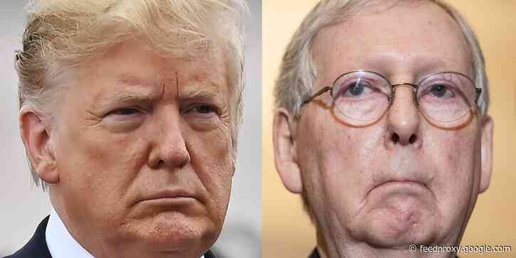 McConnell says Trump deriding him as an 'Old Crow' is 'quite an honor'