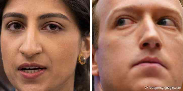 Facebook joins Amazon in requesting the FTC's new chairwoman be removed from any investigations, saying she's biased