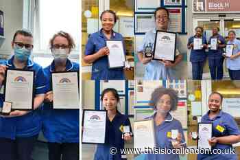 Epsom and St Helier staff recognised for pandemic efforts
