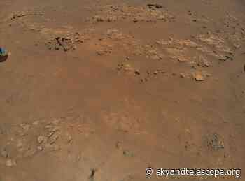 Mars Helicopter Scouts Risky Terrain for Perseverance Rover