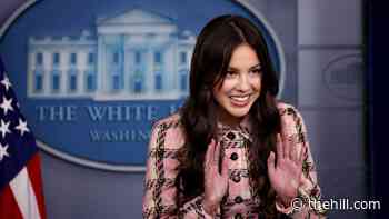 Olivia Rodrigo makes surprise appearance at White House briefing