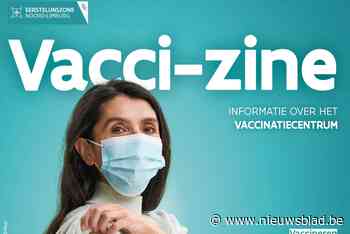 Vacci-zine, wijst weg naar vaccinatiecentrum - Het Nieuwsblad
