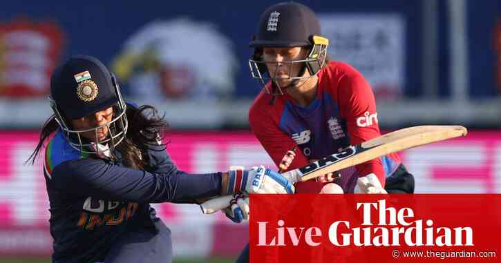 England chase 154 to beat India in third women’s T20 international – live!