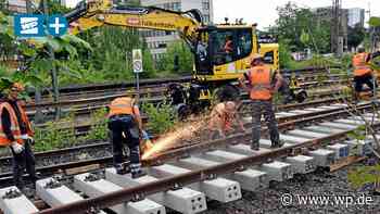 Siegen: Bauarbeiten am Bahnhof Weidenau schreiten voran - Westfalenpost