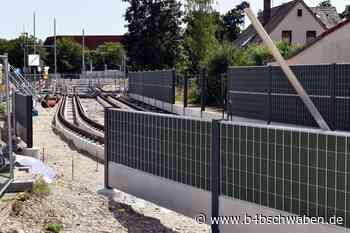 Verlängerung der Linie 3: So weit ist die Baustelle schon - Augsburg - B4B Schwaben