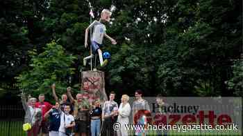 England's Harry Kane statue in Hackney after Euro 2020 - Hackney Gazette